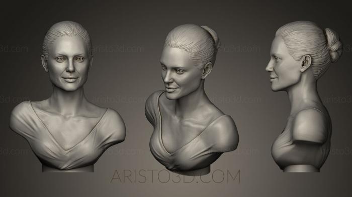 Busts and bas-reliefs of famous people (BUSTC_0024) 3D model for CNC machine